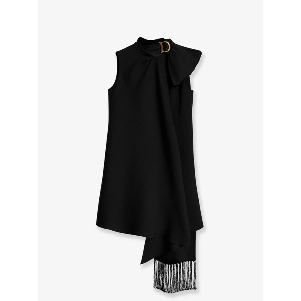 Dior Women Virgin Wool And Silk Crãªpe Dress